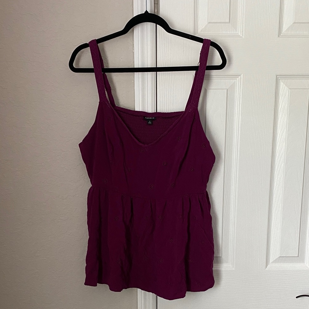 Torrid Deep Purple Tank Top